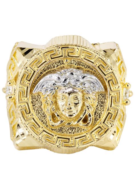 anillos versace de hombres|Versace anillos hombre .